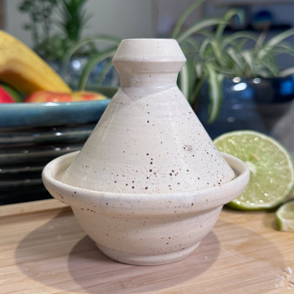 Handmade porcelain clay jar, salt cellar, jewelry jars, keepsakes